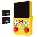 WUDS R36S Portable Handheld Game Controller with 3.5" HD Screen, Rechargeable Battery  - Perfect Christmas Gift for Gamers
